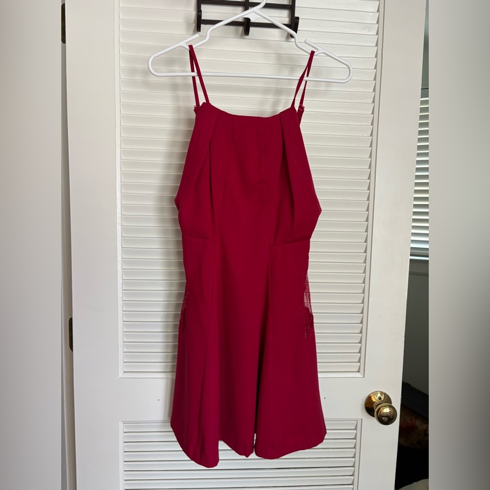 Dance & Marvel Lace Red Dress